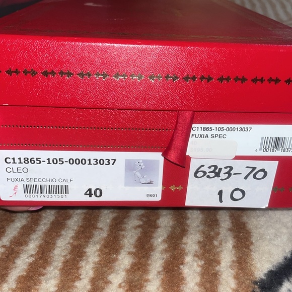 Beautiful gorgeous pink and only worn once Rene Caovilla Heels. - Picture 8 of 8